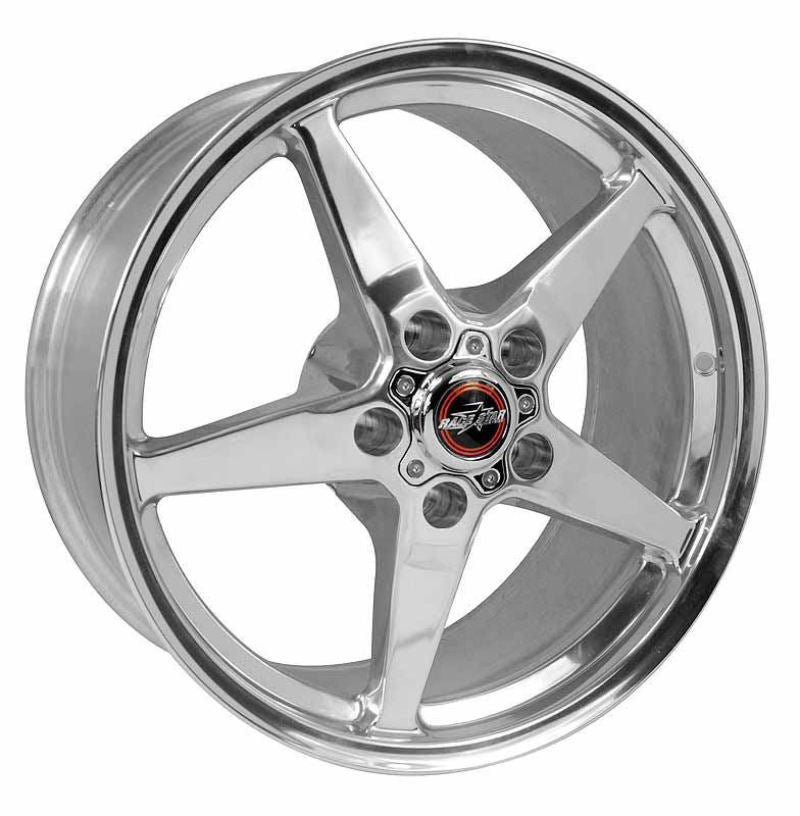 Race Star 92 Drag Star 17x4.50 5x5.00bc 1.75bs Direct Drill Polished Wheel