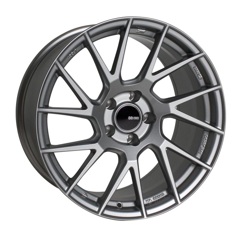 Enkei TM7 17x8.0 5x114.3 45mm Offset 72.6mm Bore Gloss Black Wheel