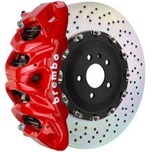 Load image into Gallery viewer, Brembo 20+ X3M (F97)/20+ X4M (F98) Front GT BBK 8 Piston Cast 412x38 2pc Rotor Drilled-Red