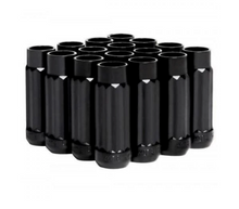 Load image into Gallery viewer, BLOX Racing 12-Sided P17 Tuner Lug Nuts 12x1.25 - Black Steel - Set of 16