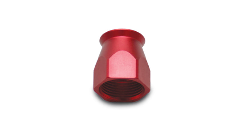 Vibrant -6AN Hose End Socket for PTFE Hose Ends - Red