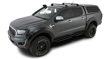 Load image into Gallery viewer, Rhino-Rack 11-20 Ford Ranger PX 4 Door Double Cab Vortex ROC25 Flush 2 Bar Roof Rack - Black