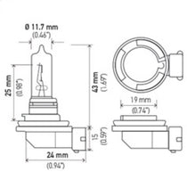 Load image into Gallery viewer, Hella Bulb H9 12V 65W XEN YLW