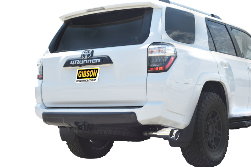 Gibson 17-22 Toyota 4Runner Limited 4.0L 2.5in Cat-Back Dual Sport Exhaust - Aluminized