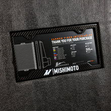 Load image into Gallery viewer, Mishimoto Universal Carbon Fiber Intercooler - Gloss Tanks - 600mm Gold Core - S-Flow - P V-Band