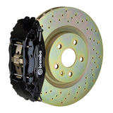 Brembo 02-07 Impreza/WRX/08-14 WRX Front GT BBK 4 Piston Cast 326 x30 1pc Rotor Drilled-Black