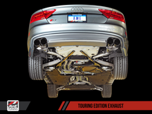 Load image into Gallery viewer, AWE Tuning Audi C7 / C7.5 S7 4.0T Touring Edition Exhaust - Polished Silver Tips