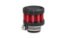 Load image into Gallery viewer, Vibrant Crankcase Breather Filter 35mm OD / 5/8in. (15mm) Inlet ID / 1.5in. Tall