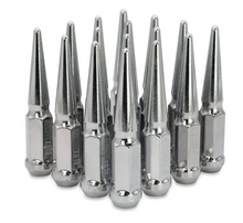 Load image into Gallery viewer, BLOX Racing Spike Forged Lug Nuts - Chrome 12 x 1.50mm - Set of 16