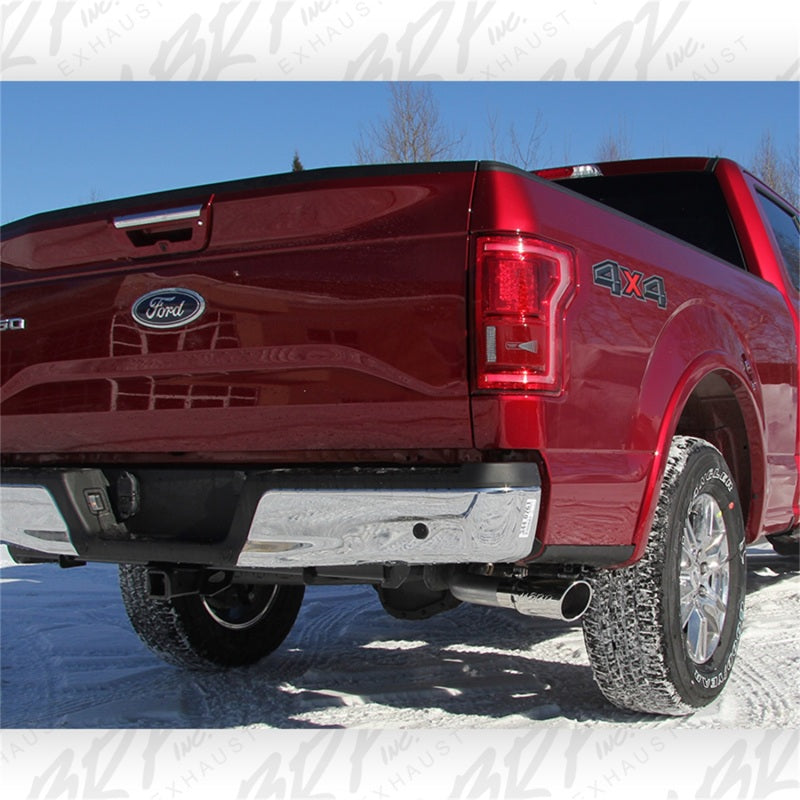 MBRP 2015 Ford F-150 2.7L / 3.5L EcoBoost 3in Cat Back Single Side Alum Exhaust System