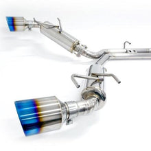 Load image into Gallery viewer, BLOX Racing 13-20 BRZ / FR-S / 86 Catback Exhaust System 60mm to Dual 50mm Outlet GR1 Titanium