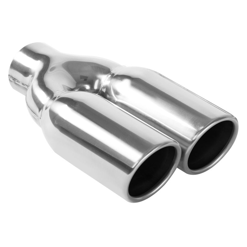 MagnaFlow Tip 1-Pk Dual Rnd Re DW 3x10 2.2