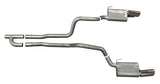 Gibson 05-10 Ford Mustang Base 4.0L 2.5in Cat-Back Dual Exhaust - Stainless