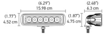 Load image into Gallery viewer, Hella Value Fit Mini 6in LED Light Bar - Spot