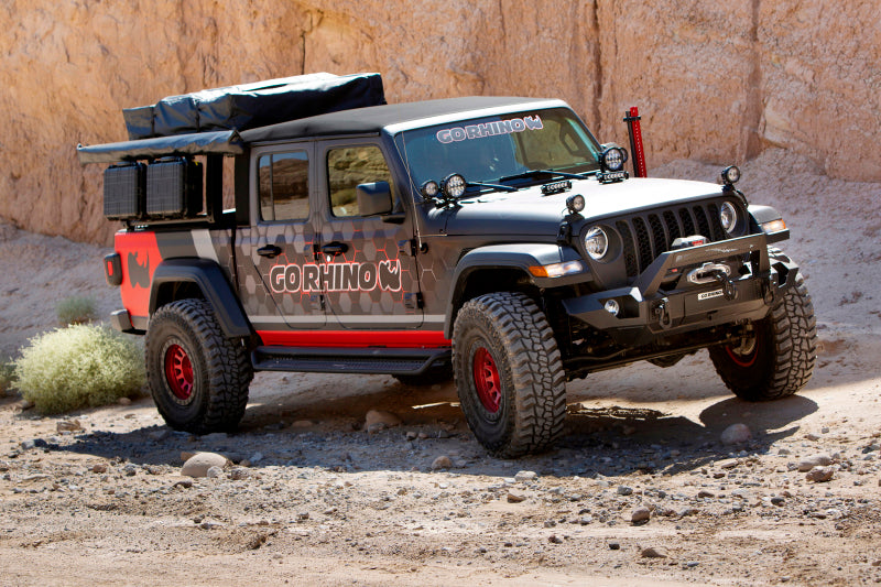 Go Rhino 19-21 Jeep Gladiator XRS Overland Xtreme Rack - Box 1 (Req. gor5950000T-02)