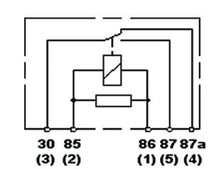 Load image into Gallery viewer, Hella Mini ISO Relay 12V SPDT w/ Mounting Bracket (Minimum Order Qty 150)