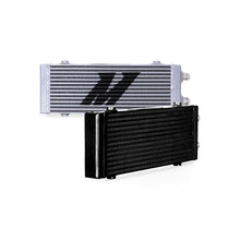 Load image into Gallery viewer, Mishimoto Universal Medium Bar and Plate Dual Pass Silver Oil Cooler