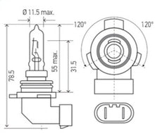 Load image into Gallery viewer, Hella Bulb 9012LL/HIR2 12V 55W PX22d