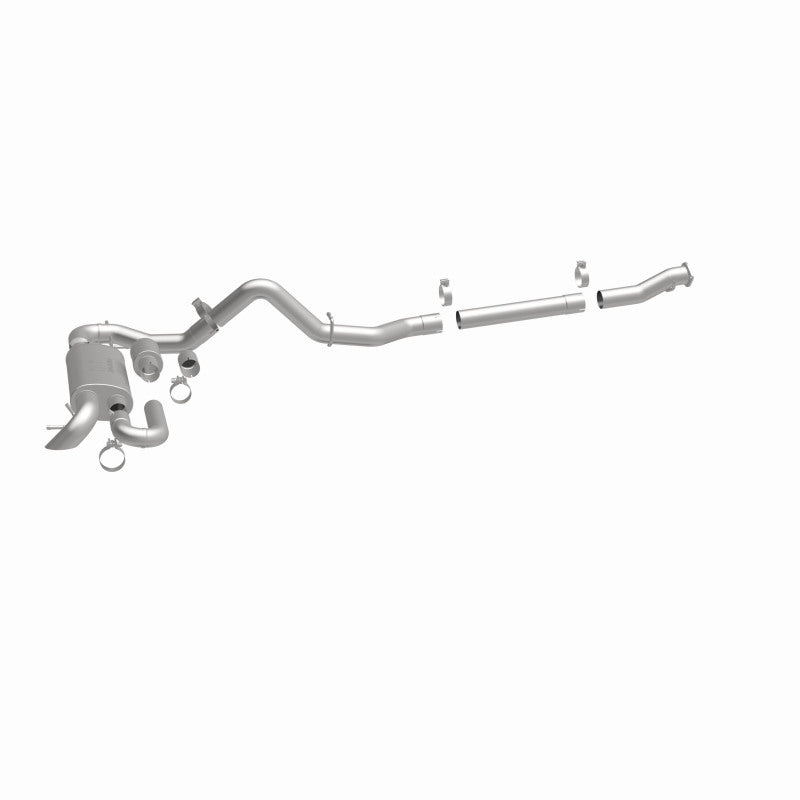 MagnaFlow 2021 Ford Bronco Overland Series Cat-Back Exhaust w/ Single Straight Driver Exit- No Tip