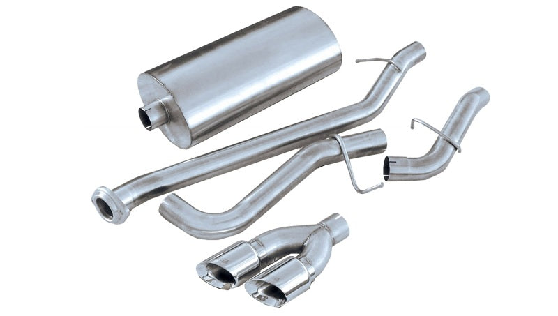 Corsa 1999-06 Chevrolet Silverado Reg. Cab/Short Bed 1500 4.8L V8 Polished Touring Cat-Back Exhaust