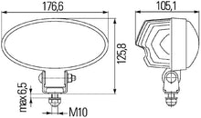 Load image into Gallery viewer, Hella Work Lamp Na 0Gr Md1224 Dt Ov90 1Gb