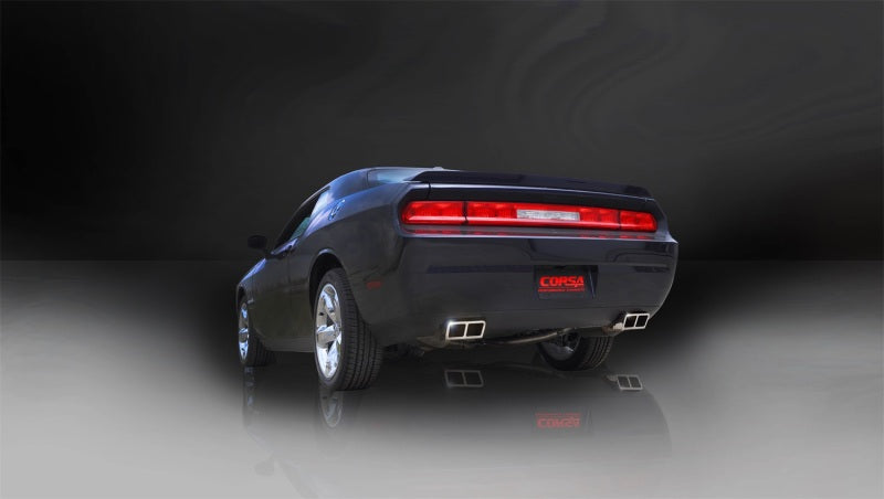 Corsa 2011-2014 Dodge Challenger R/T 5.7L V8 Polished Xtreme Cat-Back Exhaust