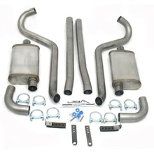 Load image into Gallery viewer, JBA 65-70 Ford Mustang 260-428 409SS Dual Turn Down Header Back Exhaust