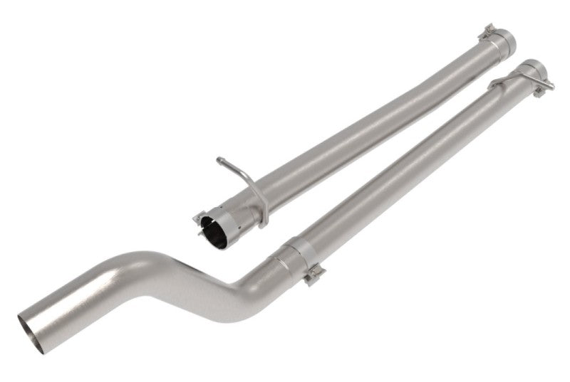 aFe Vulcan Series 3in 304 Stainless Steel Muffler Delete Pipe 2021 Ram 1500 TRX V8-6.2L (sc)