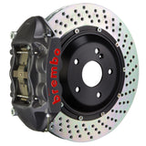 Brembo 09-16 Z4 sDrive 28i/30i/35i Front GTS BBK 4 Piston Cast 365x29 2pc Rotor Drilled-Black HA