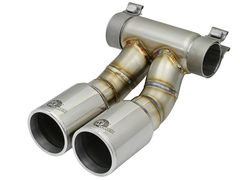 aFe Power 13-14 Porsche Cayman S / Boxster S Polish Exhaust Tip Upgrade