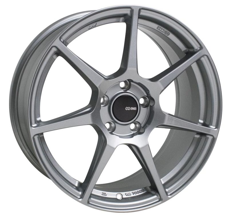 Enkei TFR 18x8 5x100 45mm Offset 72.6 Bore Diameter Storm Gray Wheel