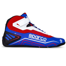 Load image into Gallery viewer, Sparco Shoe K-Run 34 BLU/RED