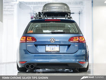 Load image into Gallery viewer, AWE Tuning VW MK7 Golf SportWagen Track Edition Exhaust w/Chrome Silver Tips (90mm)