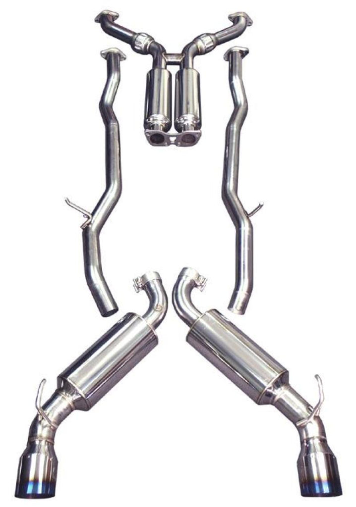 Injen 08-11 Lancer 4cyl  2.0L & 2.4L (All trim levels) 60mm Axle-Back Exhaust