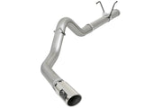 aFe LARGE BORE HD 4in 409-SS DPF-Back Exhaust w/Polished Tip 07.5-12 Dodge Diesel Trucks L6-6.7L(td)