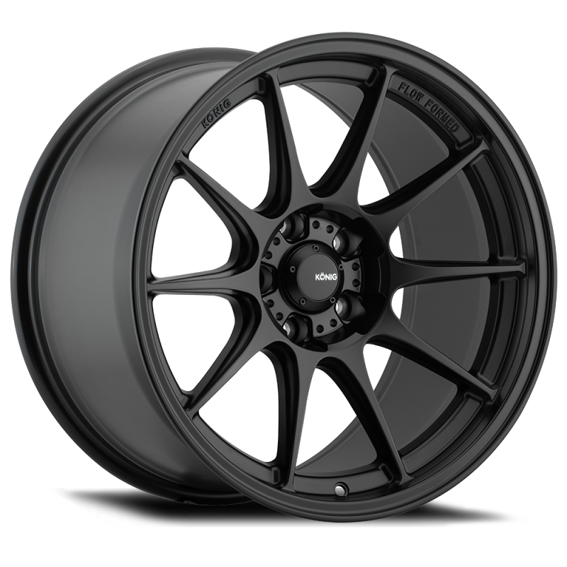 Konig Dekagram 18x8.5 5x114.3 ET45 Semi-Matte Black