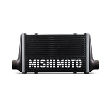 Load image into Gallery viewer, Mishimoto Universal Carbon Fiber Intercooler - Gloss Tanks - 600mm Black Core - S-Flow - GR V-Band