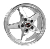 Race Star 92 Drag Star 17x7.00 5x4.50bc 4.25bs Direct Drill Polished Wheel