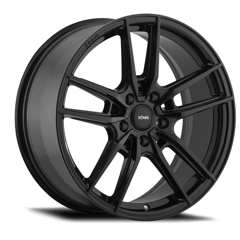 Konig Myth 17x8 5x112 ET43 Gloss Black