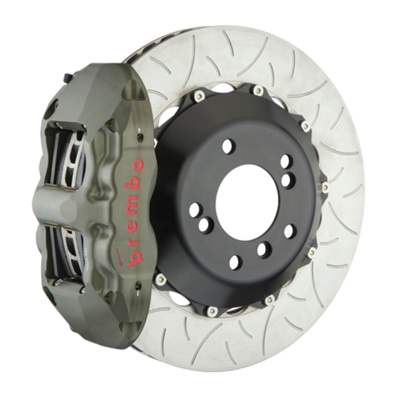 Brembo 13-18 320i MSport Brake PISTA Fr Race BBK 4Pis Cast 2pc 355x35x53a 2pc Rtr T3-Clear HA