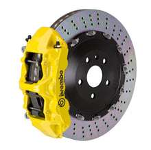 Load image into Gallery viewer, Brembo 19+ X5 (G05)/20+ X6 Front GT BBK 6 Piston Cast 405x34 2pc Rotor Drilled- Yellow