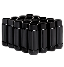 Load image into Gallery viewer, BLOX Racing 12-Sided P17 Tuner Lug Nuts 12x1.25 - Black Steel - Set of 20