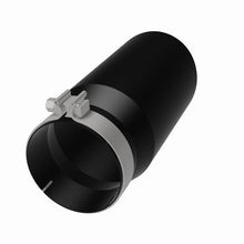 Load image into Gallery viewer, MagnaFlow Tip Stainless Black Coated Single Wall Round Single Outlet 6in Dia 5in Inlet 13in L