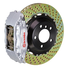 Load image into Gallery viewer, Brembo 89-93 348/94-99 F355 Rear GT BBK 4 Piston Cast 2pc 332x32 2pc Rotor Drilled-Silver