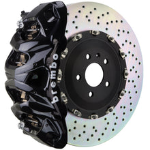 Load image into Gallery viewer, Brembo 07-14 Escalade/ESV/EXT Front GT BBK 8 Piston Cast 412x38 2pc Rotor Drilled-Black