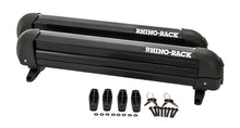 Load image into Gallery viewer, Rhino-Rack Universal Ski/Snowboard Carrier - Fits 4 Pairs of Skis or 2 Snowboards - Black