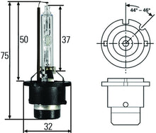 Load image into Gallery viewer, Hella D2S 35W High Intensity Discharge Capsule