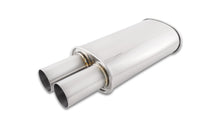 Load image into Gallery viewer, Vibrant Streetpower Oval Muffler w/3.00in Round Straight Cut Tip (3.00in Inlet)