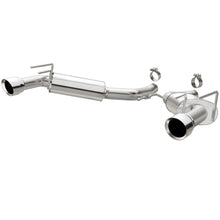 Load image into Gallery viewer, MagnaFlow Street Series Axle Back 14-15 Chevy Camaro 6.2L V8 SS Polished Dual Split Rear Exit