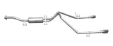 Gibson 15-22 Chevrolet Colorado LT 2.5L 2.25in Cat-Back Dual Split Exhaust - Aluminized